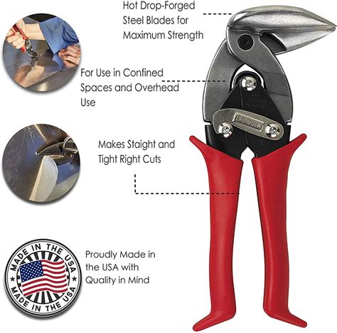 best tin snips for sheet metal|heavy duty metal snips.